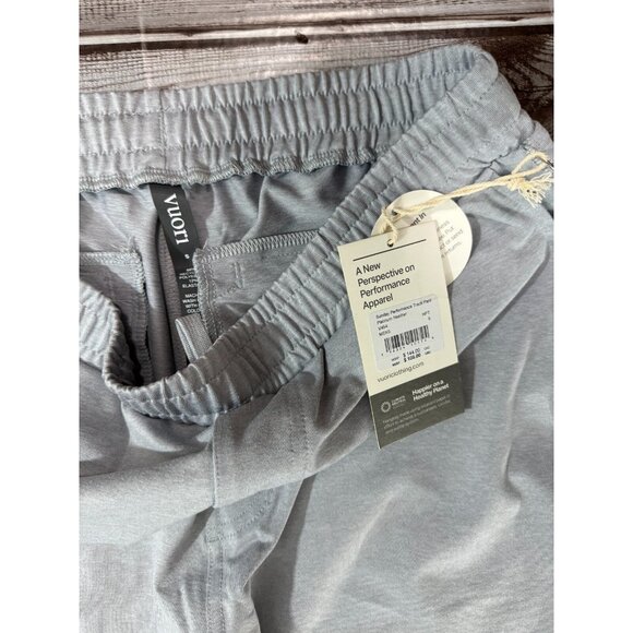 Vuori Sunday Performance Track Pant sz S color platinum heather NWT mspr 108 - Picture 2 of 4